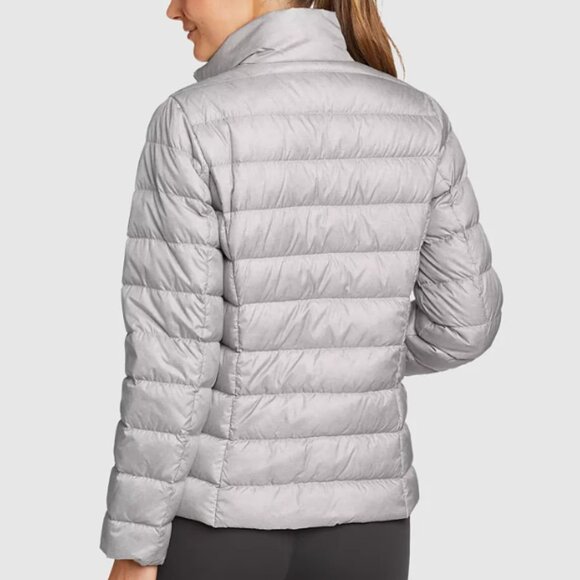 CirrusLite Packable Down Jacket, Medium Tall, Lt Gray - Picture 7 of 9
